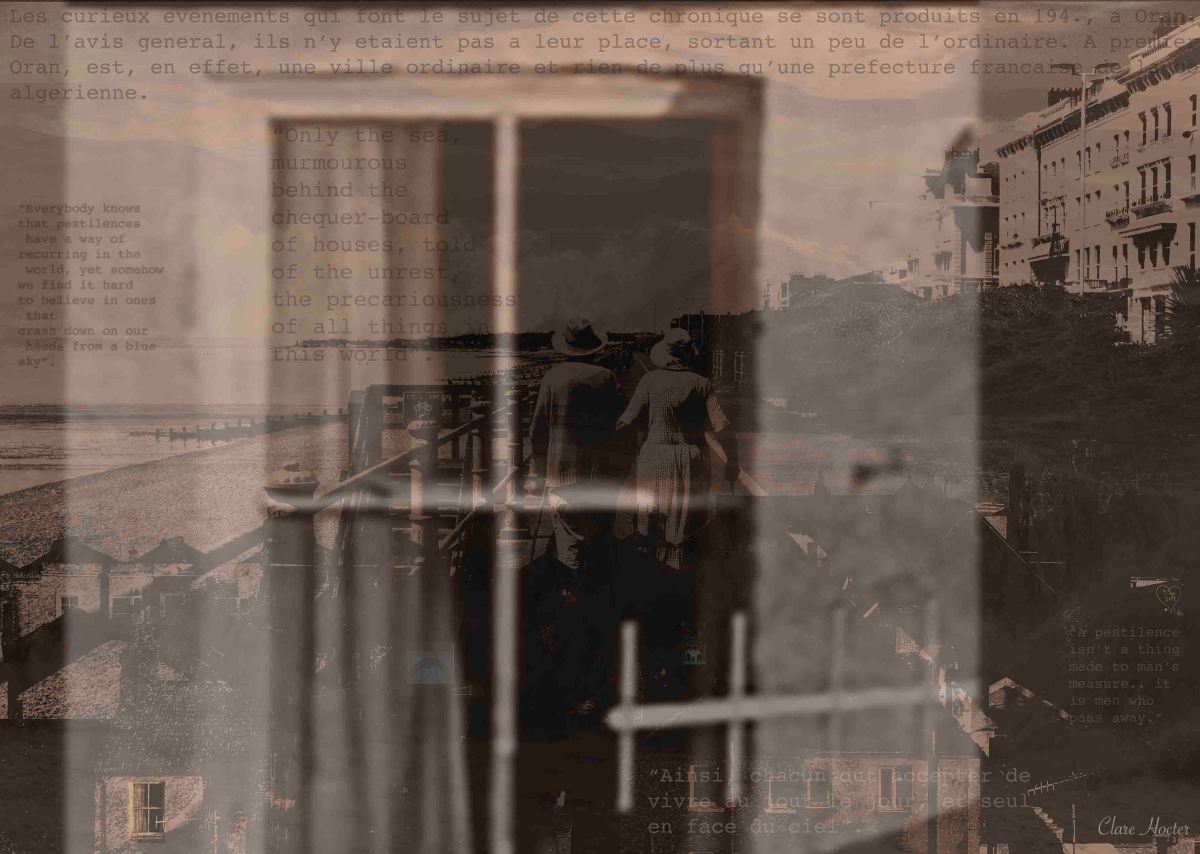 lockdown photo inspired by Camus La Peste