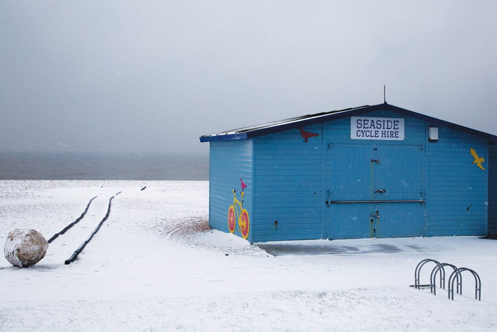 snow hastings, east sussex, card, card for sale, clare hocter